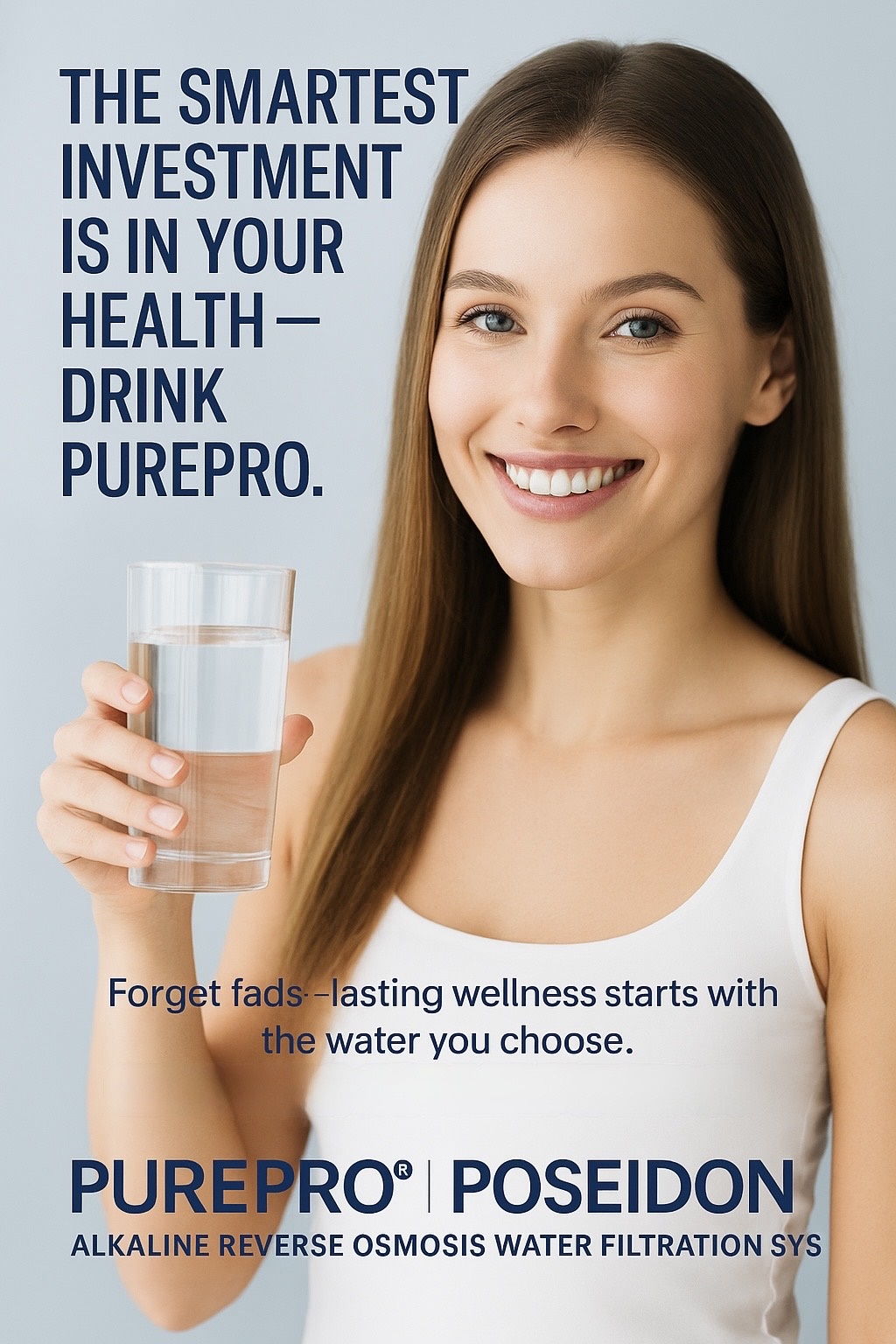 PUREPRO POSEIDON REVERSE OSMOSIS WATER FILTRATION SYSTEM